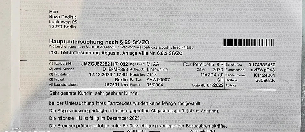 Mercedes-Benz Klasa E cena 149500 przebieg: 75000, rok produkcji 2019 z Słubice małe 596